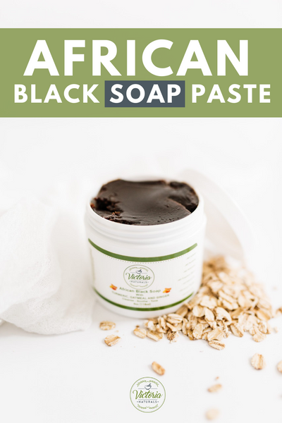 Moisturizing African Black Soap Paste