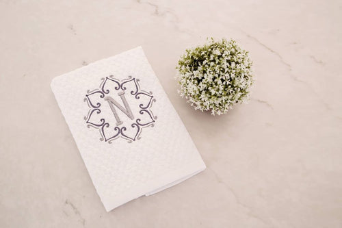 Custom Embroidered Dish Towel