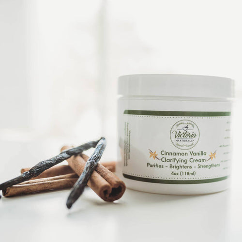 Cinnamon and Vanilla infused Clarifying Cream