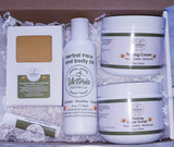 Natural Skincare SPA Gift Set – Rose, Turmeric, or Shea Butter Collection