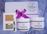 Natural Skincare SPA Gift Set – Rose, Turmeric, or Shea Butter Collection