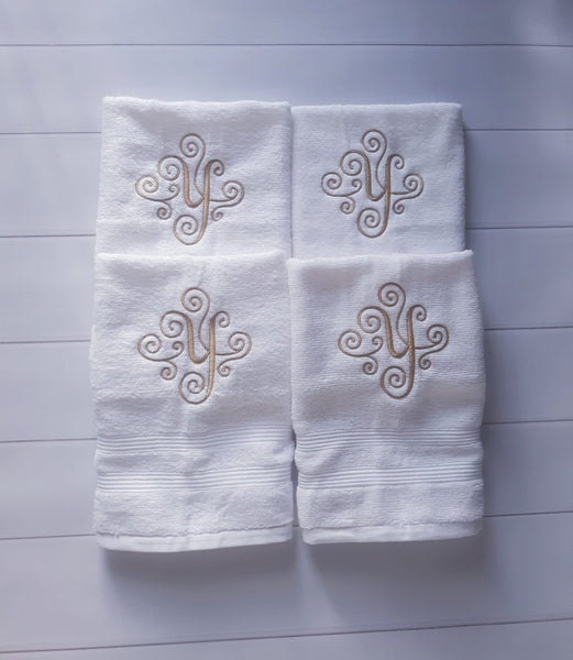 Monogram Hand Towel
