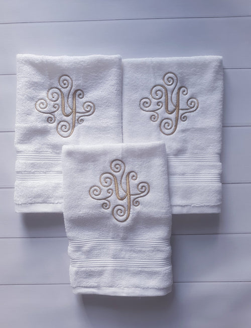 Monogram Hand Towel