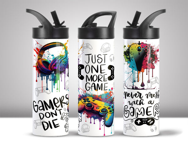 Funny Gamer Sport Water Bottle