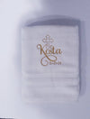 Personalized Christening Cross Towel Baptism Gift
