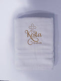 Personalized Christening Cross Towel Baptism Gift