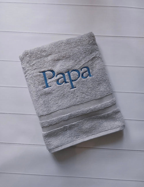 Father's Day Gift Personalized Gift Towel