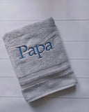 Father's Day Gift Personalized Gift Towel