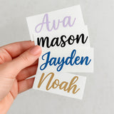 Personalized Custom Name Vinyl Decal