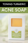 Toning Turmeric Acne Shea Butter Bar Soap