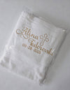 Personalized Christening Cross Towel Baptism Gift
