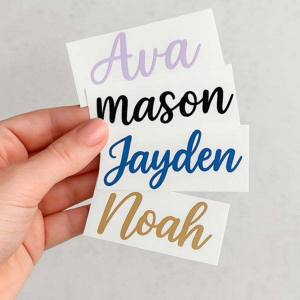 Personalized Custom Name Vinyl Decal