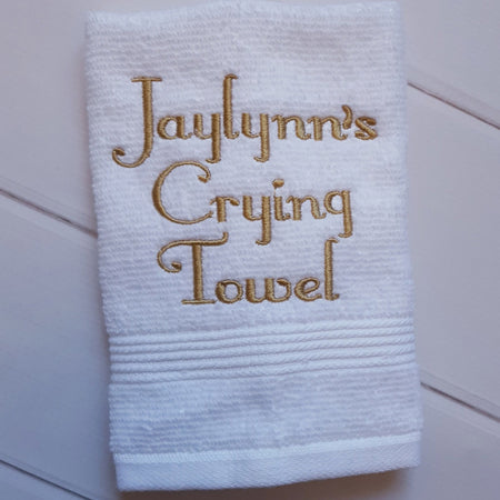 Custom State Pride Embroidered Kitchen Hand Towel Decor