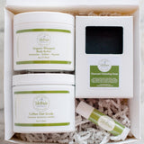 Natural Spa Gift Set | Choose Turmeric, Rose, Shea or Charcoal