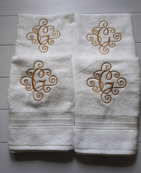 Monogram Hand Towel