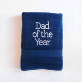 Custom Bath Sheet for Dad Customized Gift