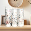 Music Note Tumbler - Personalized Gift for Musicians