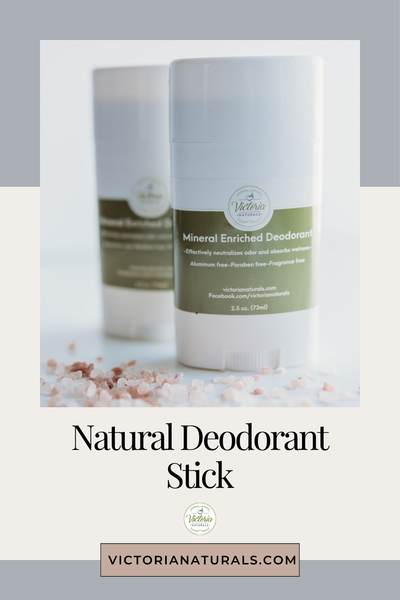 Aluminium Free Mineral Enriched Natural Deodorant