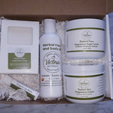 Natural Skincare SPA Gift Set – Rose, Turmeric, or Shea Butter Collection