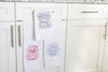 Custom Embroidered Dish Towel