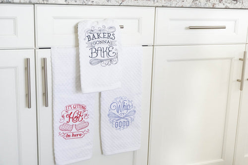 Custom Embroidered Dish Towel
