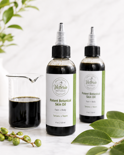 Potent Botanical Skin Oil – Face + Body, 4 oz