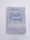 Custom Bath Sheet for Dad Customized Gift