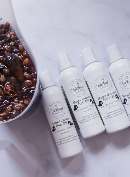 Mega Growth Hair Oil - Herbal Infused