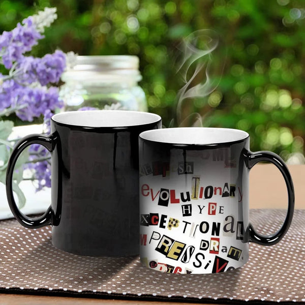 Heat Activated Color Changing Photo Mug - Personalized Surprise