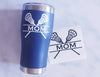 Personalized Lacrosse Stick Decal - Coach & Mom Gift