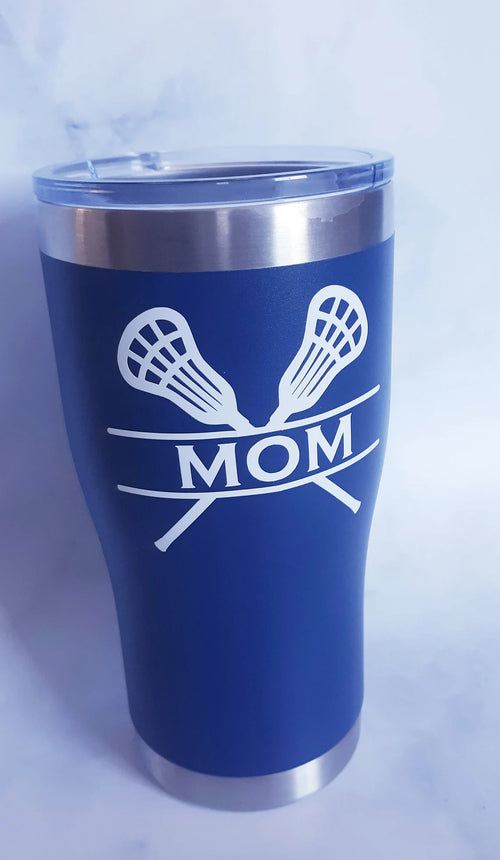 Personalized Lacrosse Stick Decal - Coach & Mom Gift