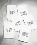 Custom Housewarming Embroidered Kitchen Linen - Realtor Closing Gift