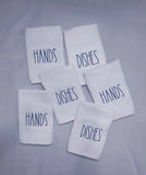 Custom Housewarming Embroidered Kitchen Linen - Realtor Closing Gift