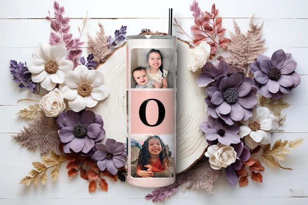 Customizable Mom Photo Tumbler - Personalized Mother's Day Gift