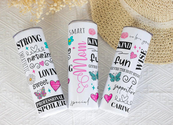 Motivational Mom Tumbler - Custom Mother's Day Gift