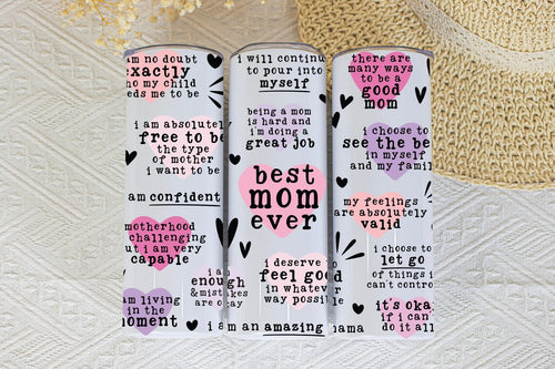 Personalized Teacher Affirmation Tumbler - Daily Inspiration