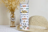 Daily Reminders Affirmations Tumbler - Motivational Gift