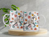 Personalized Family 3D Tumbler - Hold My Hand & Heart Gift