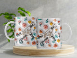 Personalized Family 3D Tumbler - Hold My Hand & Heart Gift