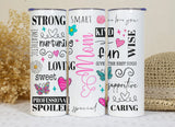 Motivational Mom Tumbler - Custom Mother's Day Gift