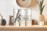 Personalized Clarinet Tumbler - Graduation Gift for Music Students