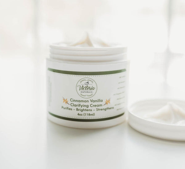 Cinnamon and Vanilla infused Clarifying Cream