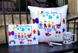 Child's Artwork Mug - Personalized Birthday Gift for Grandma - Fun Bespoke Godparent Gift