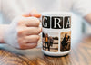 Personalized Grandpa Photo Collage Mug - Christmas or Birthday Gift