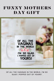 Funny Daughter to Mom Vagina Mug - Birthday Gift for Mom - 