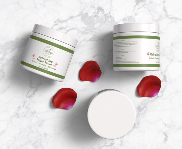 Refreshing Face and Body Sugar Scrub