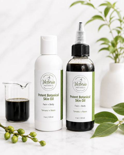 Potent Botanical Skin Oil – Face + Body, 4 oz