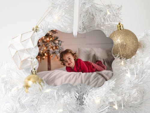 Custom Photo Christmas Ornament