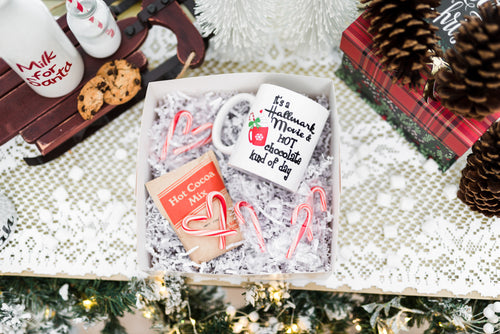 Hallmark Movie Mug and Hot Chocolate Kind of Day Christmas Gift set