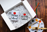 Before School Mug and After School Wine Glass Teacher Gift Set